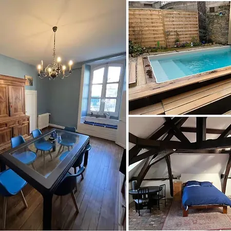 Villa La Maison Aux Volets Bleus Laval (Mayenne)